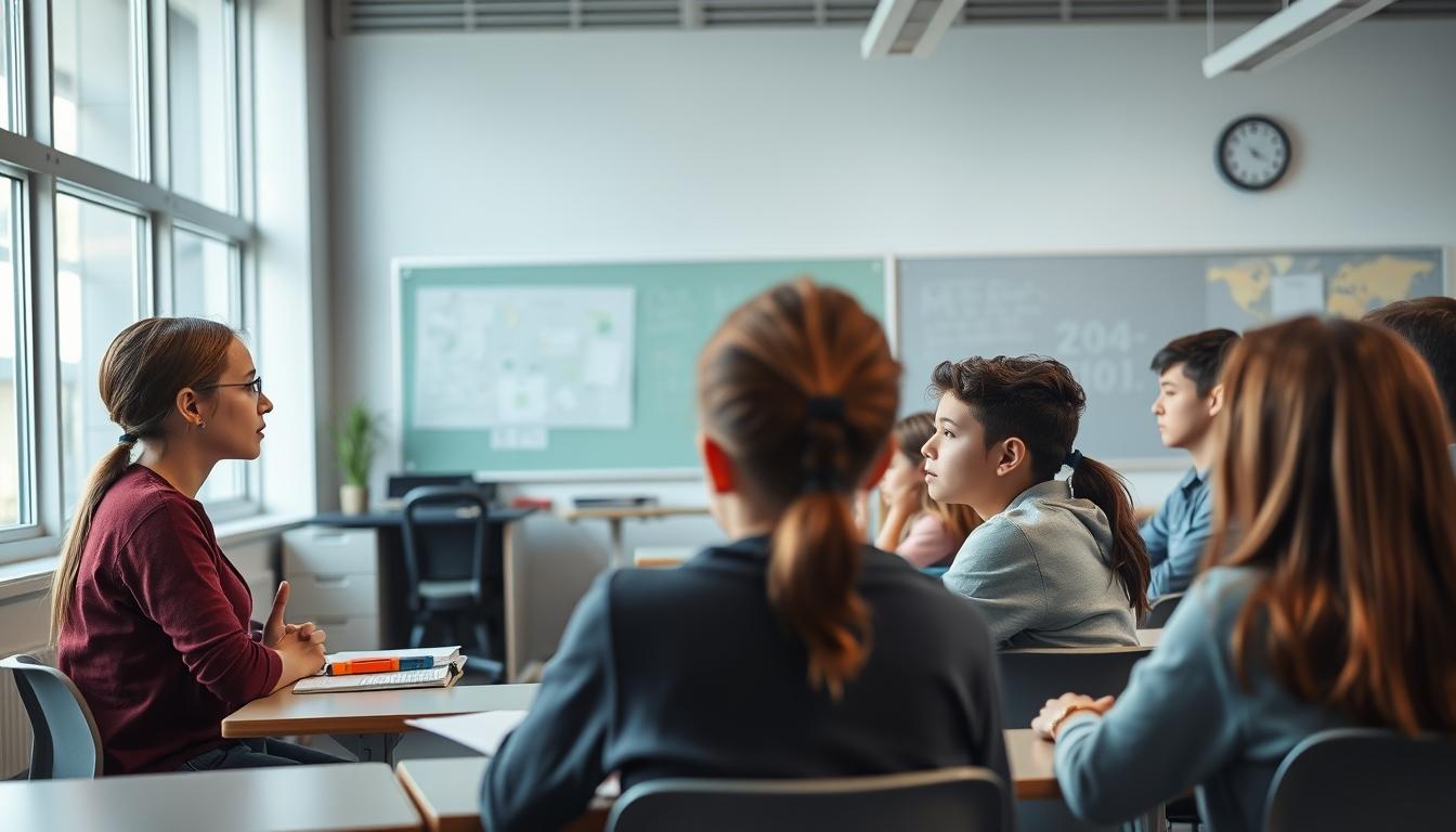 Modern university campus for students